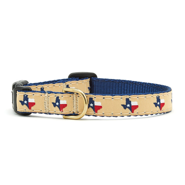 Up Country Texas Small Breed Dog Collar - Navy