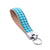 Up Country Turquoise Gingham Key Ring