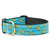 Up Country Sea Turtle Extra Wide Dog Collar 1.5"