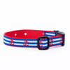 Up Country Underground Fence Dog Collar - Anchors Aweigh