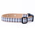 Up Country Underground Fence Dog Collar - Gray Buffalo Check