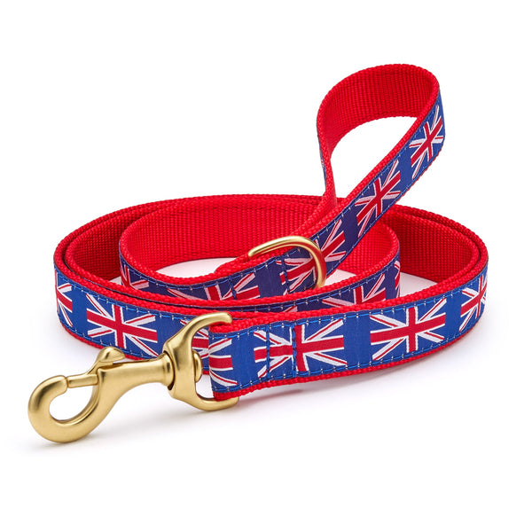 Up Country Union Jack Dog Lead