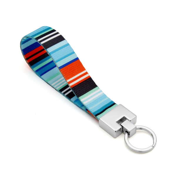 Up Country Serape Stripe Key Ring