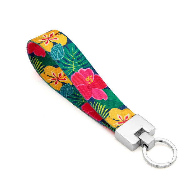 Up Country Hibiscus Key Ring