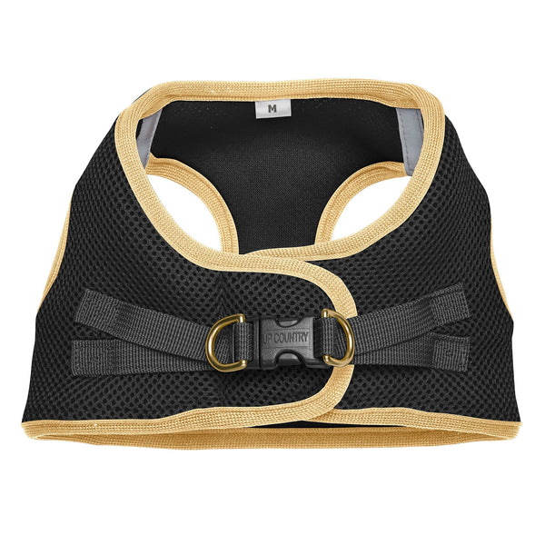 Up Country Black and Tan Small Dog Vest Harness