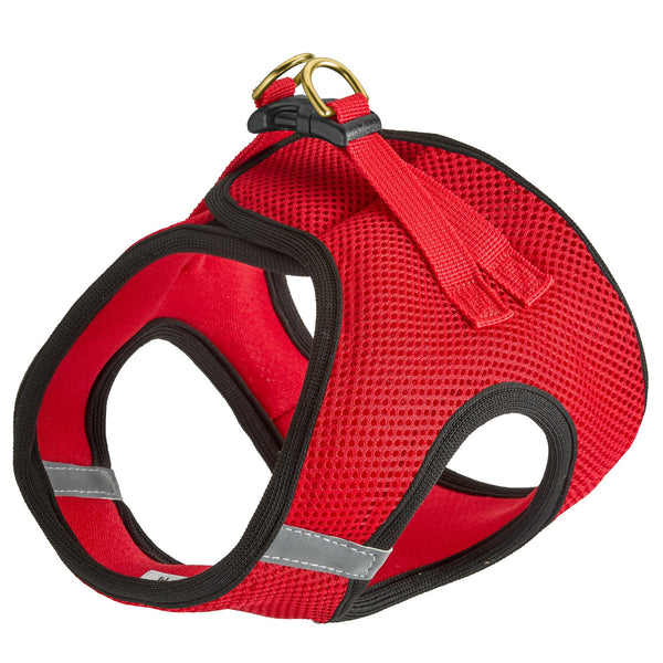 Up Country Red and Black Small Dog Vest Harness