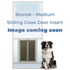 PlexiDor Dog Doors Made For Sliding Glass