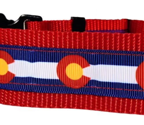 Rocky Mountain Hound 1.5" Colorado Martingale Dog Collar (5 Styles Available)