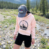Rocky Mountain Dog Wolf Cropped Hoodie