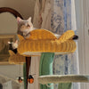 Happy & Polly Yellow Tulip Cat Tree
