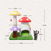 Dimensions of the Magic Mushroom Cat Tree