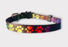Rocky Mountain Hound Paw Print Cat Collar