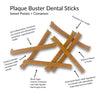 Rocky Mountain Dog Peak Treats - Plaque Buster Dental Sticks (7 pack)
