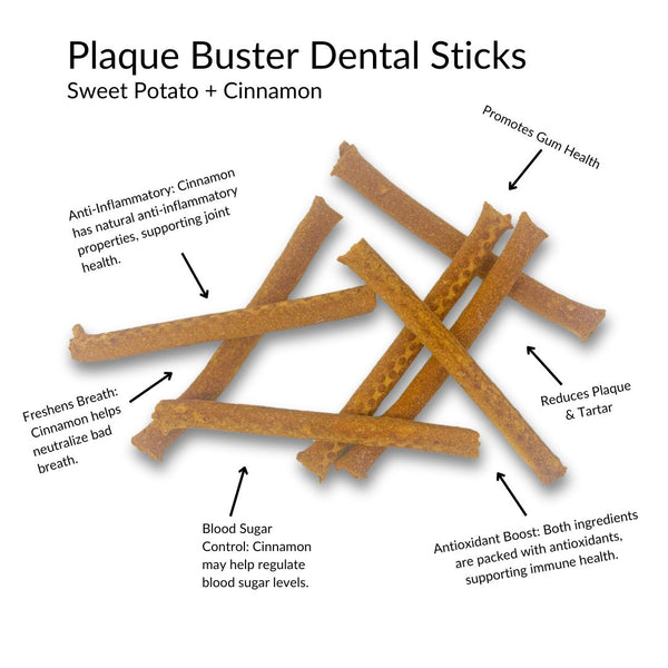 Rocky Mountain Dog Peak Treats - Plaque Buster Dental Sticks (7 pack)
