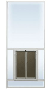 PlexiDor in sliding glass door