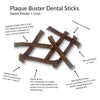 Rocky Mountain Dog Peak Treats - Plaque Buster Dental Sticks (7 pack)