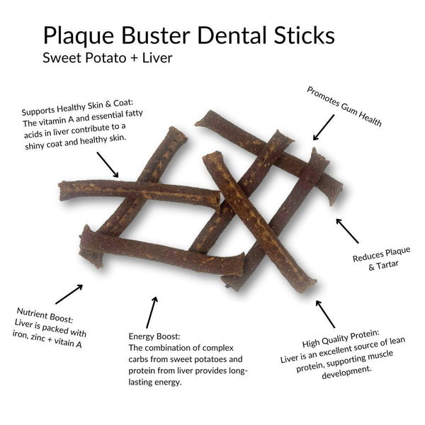 Rocky Mountain Dog Peak Treats - Plaque Buster Dental Sticks (7 pack)