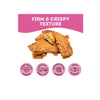 The Granville Island Pet Treatery Wild Thing - Premium Dehydrated Wild Salmon Treat For Dogs & Cats (85g bag)