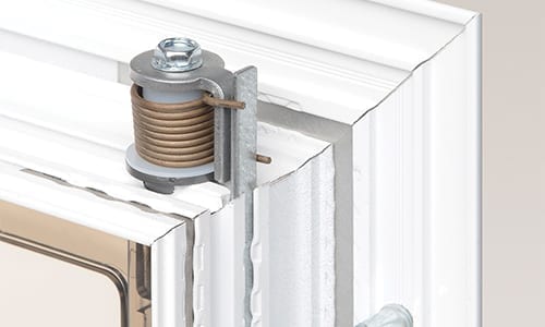 Spring in the PlexiDor frame