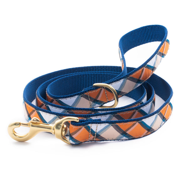 Up Country Terracotta Plaid Dog Lead