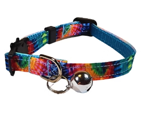 Rocky Mountain Hound Tie Dye Cat Collar
