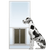 PlexiDor Sliding Glass Dog Door Insert