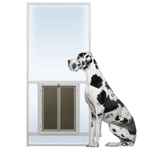 PlexiDor Sliding Glass Dog Door Insert