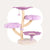 Happy & Polly Purple Woven Flower Cat Tree