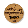 Rocky Mountain Dog Wood Magnets