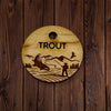 Rocky Mountain Dog Personalized Wooden Dog ID Tag