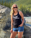 Rocky Mountain Dog Racerback Tank Top
