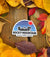 Rocky Mountain Dog Blue Sunrise Die Cut Sticker