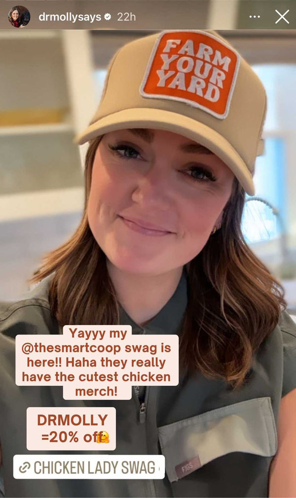 The Smart Coop FARM YOUR YARD Trucker Hat