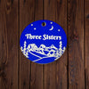 Rocky Mountain Dog Personalized Aluminum Dog ID Tag 1"