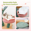 Happy & Polly Yellow Tulip Cat Tree