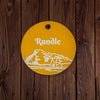 Rocky Mountain Dog Personalized Aluminum Dog ID Tag 1.5"