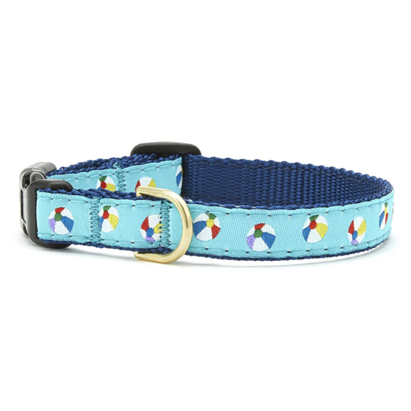 Up Country Beach Balls Small Breed Dog Collar