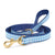 Up Country Blue Gingham Dog Lead