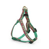Up Country Christmas Sparkle Plaid Small Breed Dog Harness