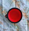 Rocky Mountain Dog Collapsible Silicone Dog Bowl
