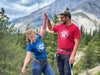Rocky Mountain Dog Women's Dog Walking T-Shirt