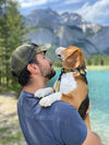 Rocky Mountain Dog Personalized Wooden Dog ID Tag