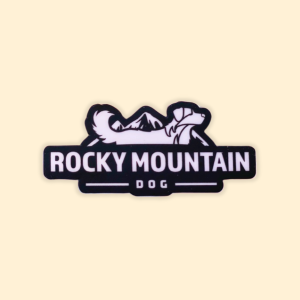 Rocky Mountain Dog Magnet
