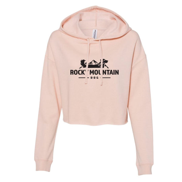 Rocky Mountain Dog Cropped Hoodie
