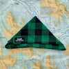 Rocky Mountain Dog Flannel Dog Bandana