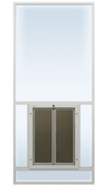 PlexiDor in sliding glass door